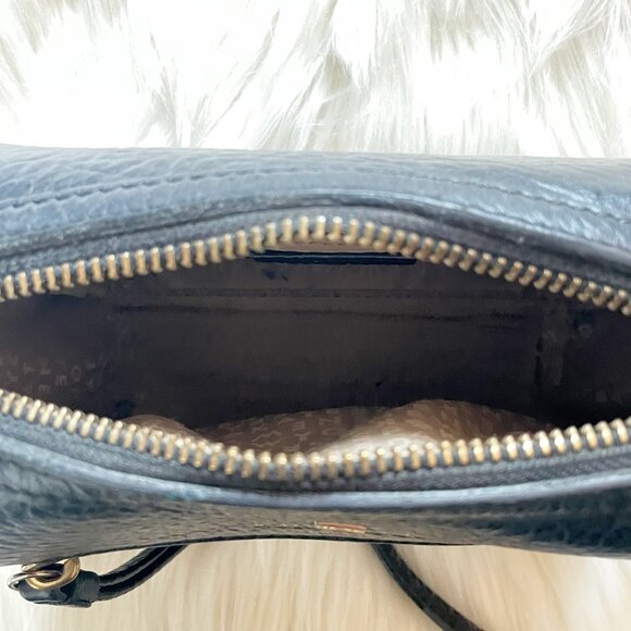 Kate Spade Black Looloo Perri Lane Bubbles Leather Crossbody Purse Bag - Picture 8 of 11